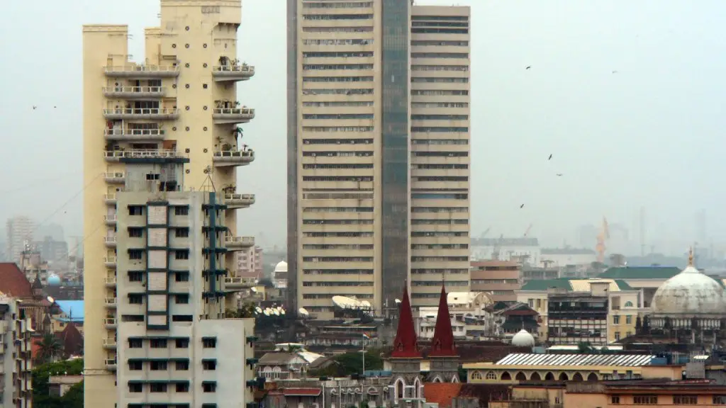Phiroze Jeejeebhoy Towers housing the Bombay Stock Exchange