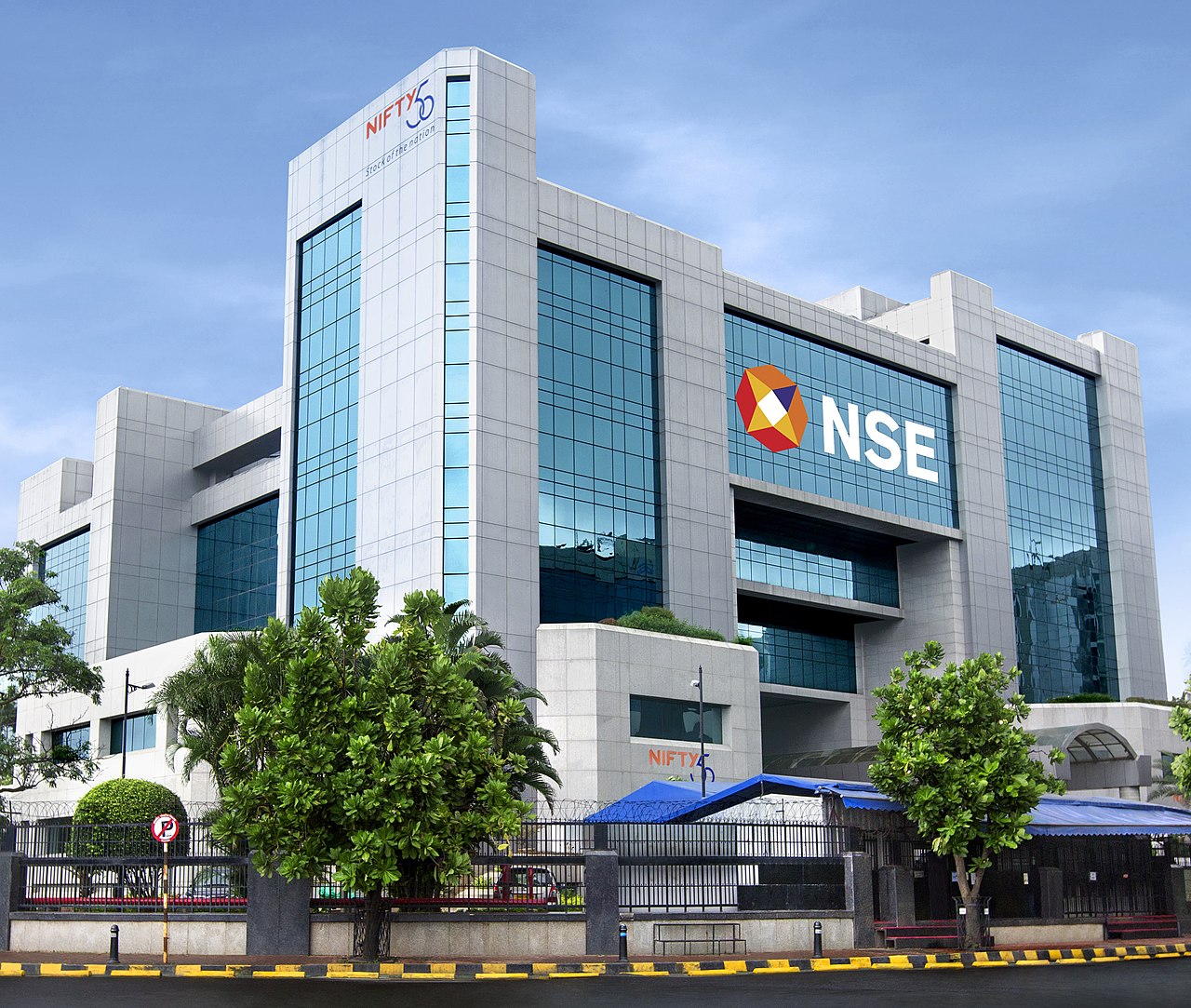 The National Stock Exchange of India in Mumbai