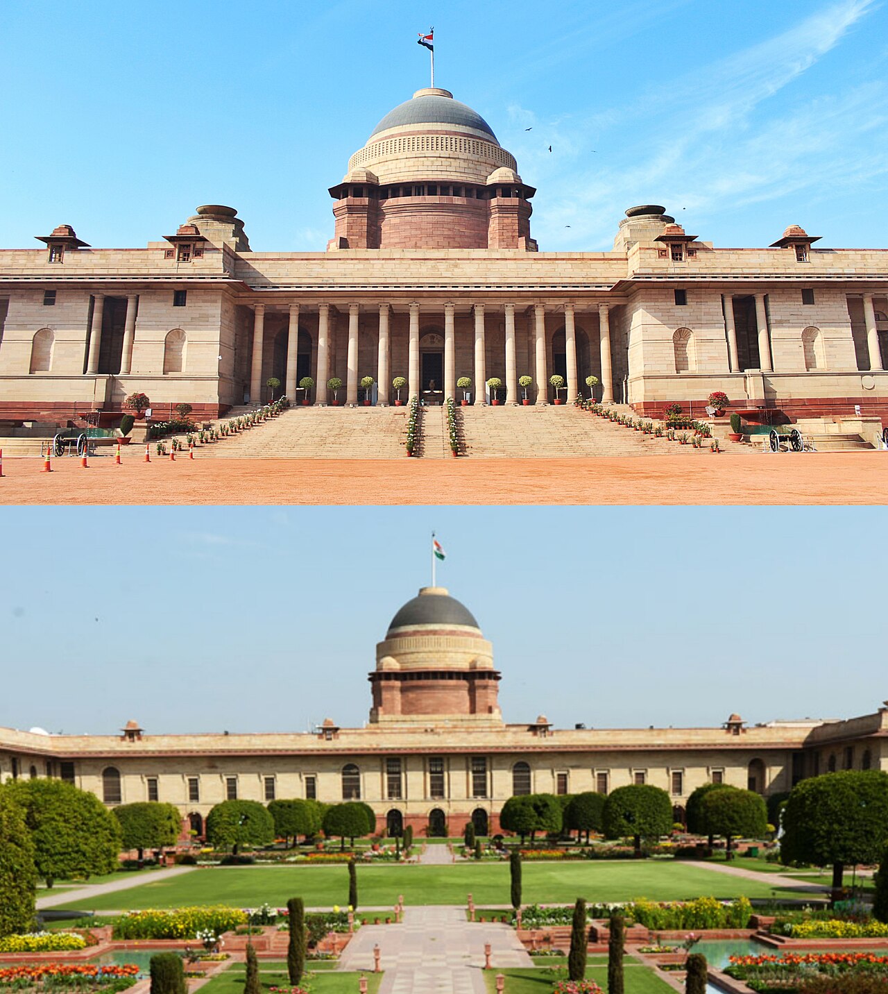 Rashtrapati Bhavan in New Delhi