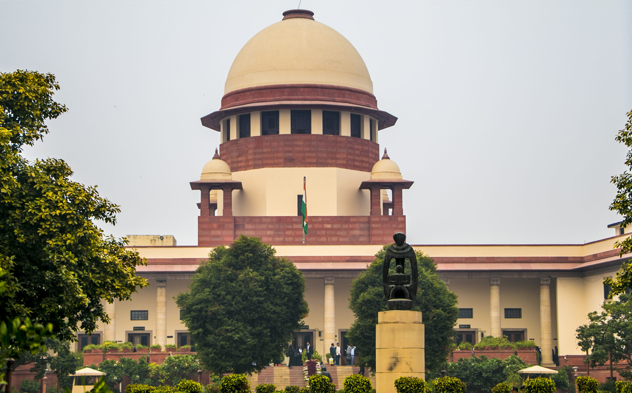 Supreme Court of India wide exterior view