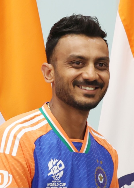 Axar Patel at the Prime Minister's Office in New Delhi