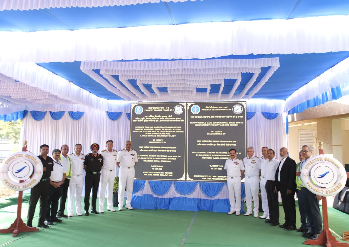 Inauguration of the new facilities at Naval Base Karwar on 15 October 2026