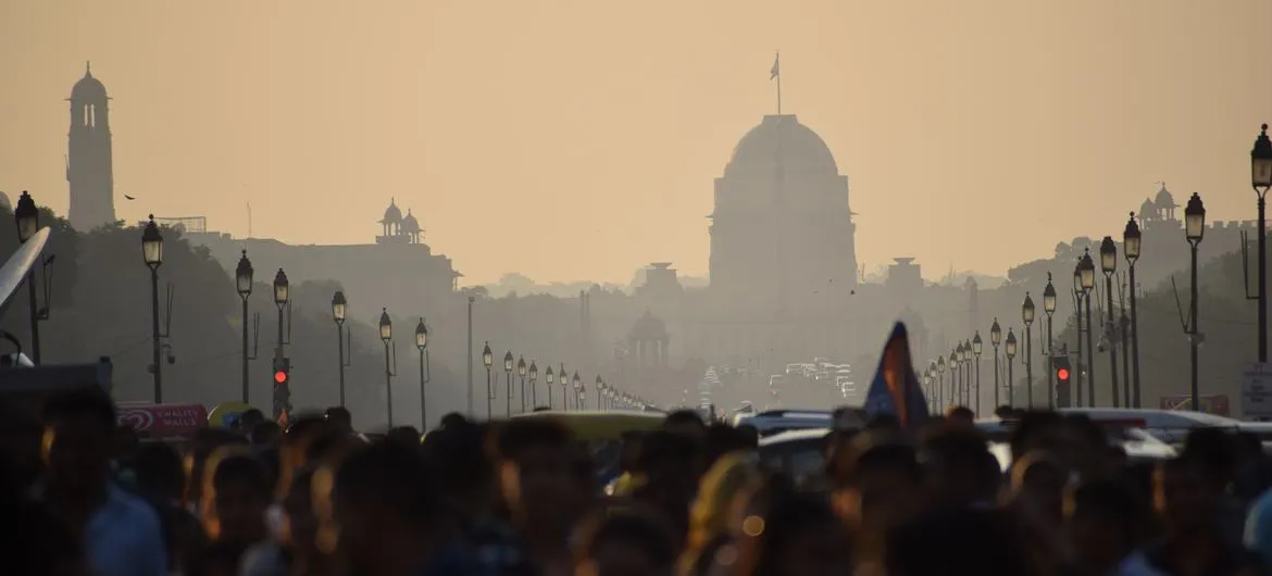 UN human rights office: File image of New Delhi used by UN News. Representational; not from the protests.