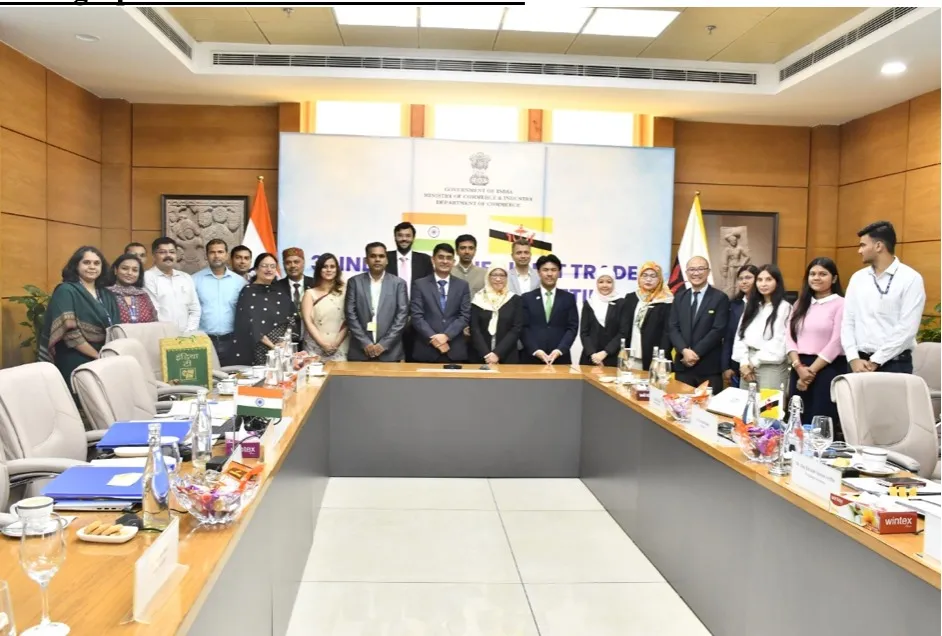 Officials of both countries at the JTC talks