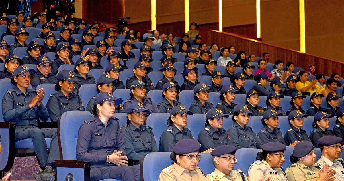 Newly flagged-off women patrol vehicles in Jaipur