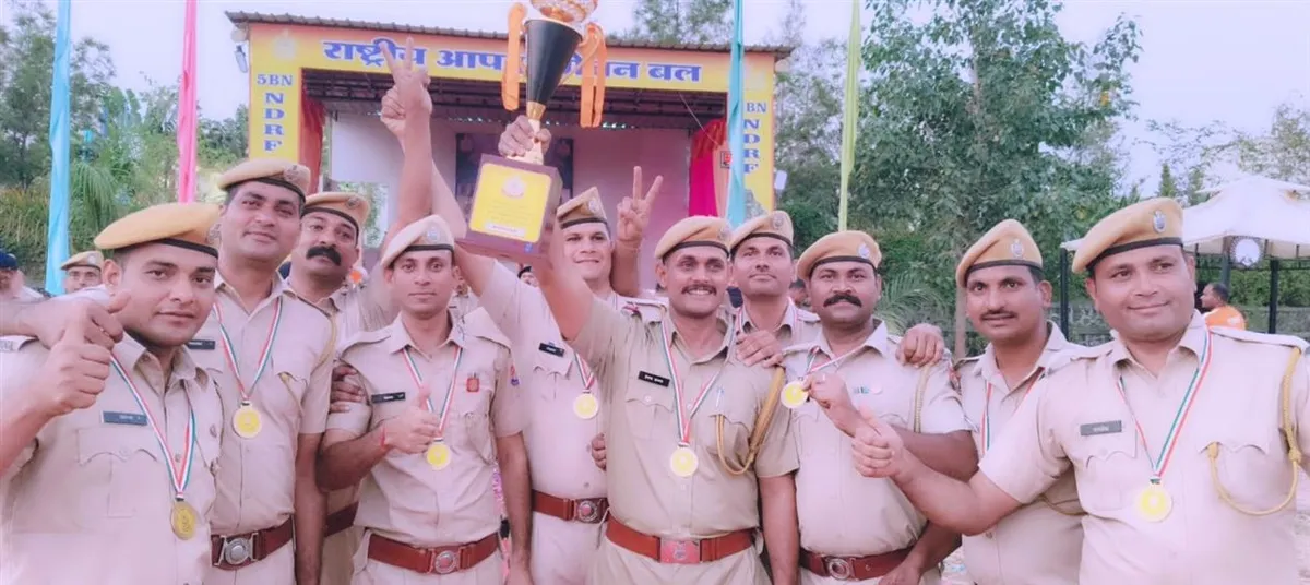 SDRF Rajasthan: Rajasthan's disaster response team celebrates its first place in Pune
