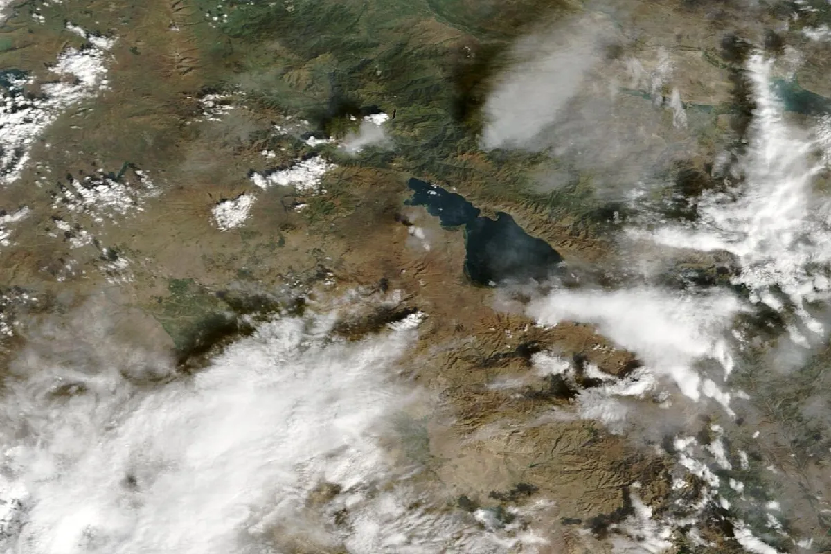 COP17 biodiversity: Armenia and Lake Sevan seen by NASA's Terra satellite on 16 October 2026, days before the talks in Yerevan