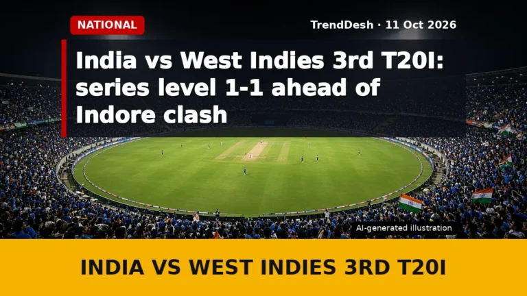 India vs West Indies 3rd T20I: series level 1-1 ahead of Indore clash