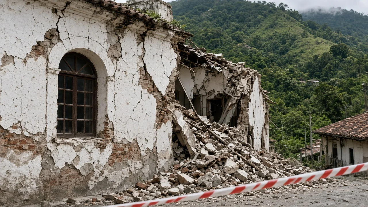 Panama earthquake: AI-generated illustration of the scene