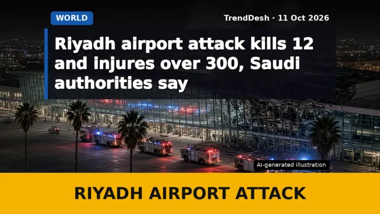 Riyadh airport attack kills 12 and injures over 300, Saudi authorities say