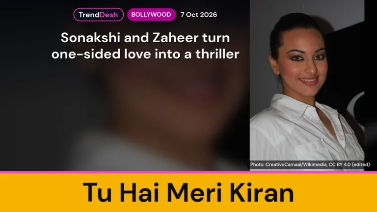 Tu Hai Meri Kiran trailer out: Sonakshi and Zaheer turn one-sided love into a thriller