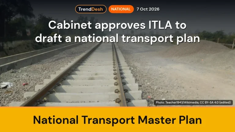 Cabinet approves ITLA to draft a National Transport Master Plan