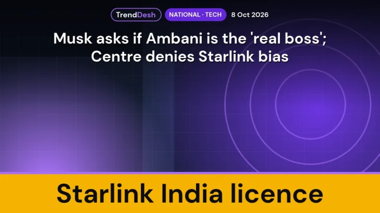 Starlink India licence row: Musk asks if Ambani is the ‘real boss’, Centre denies bias